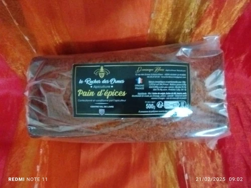 Pain d'épices au jus d'orange